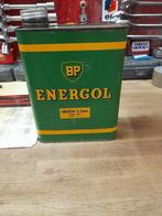 oude lege oliekan BP Energol 2-takt type hv motorfiets 2t, Verzamelen, Verzenden, Gebruikt, Overige typen
