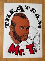 The A Team - Mr. T - Poster jaren 80, Verzamelen, Nieuw, Tv, Ophalen of Verzenden, Poster