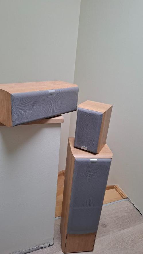 Set van 5 speakers voor 5.1 surround system, Audio, Tv en Foto, Home Cinema-sets, Gebruikt, 5.1-systeem, 70 watt of meer, Overige merken