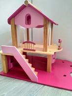 Maison de poupée portable en bois Hema, Enfants & Bébés, Enlèvement ou Envoi, Utilisé, Maison de poupées