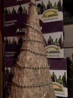 Kerstdecoratie grote kegel met parelketting, Ophalen of Verzenden, Zo goed als nieuw