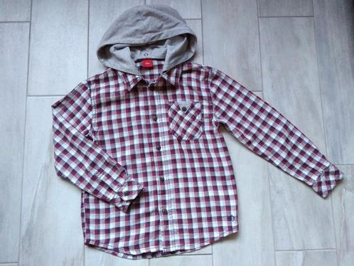 ★ M116/122 - Cool hemd met kap s.Oliver, Kinderen en Baby's, Kinderkleding | Maat 116, Zo goed als nieuw, Jongen, Overhemd of Blouse