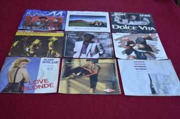 45t's voor vinyl fanaten, alle genres beschikbaar voor biedingen