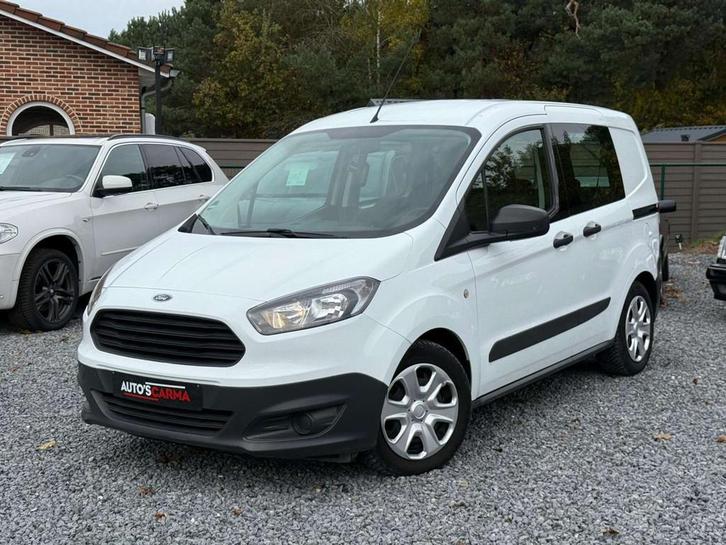 Ford Transit Courier Benzine Manueel Weinig Kilometers Airco, Auto's, Ford, Bedrijf, Te koop, Transit, ABS, Airbags, Airconditioning
