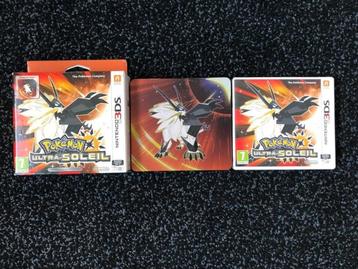 Nintendo 3DS Pokemon Ultra Sun Collector's Edition Staalspel beschikbaar voor biedingen