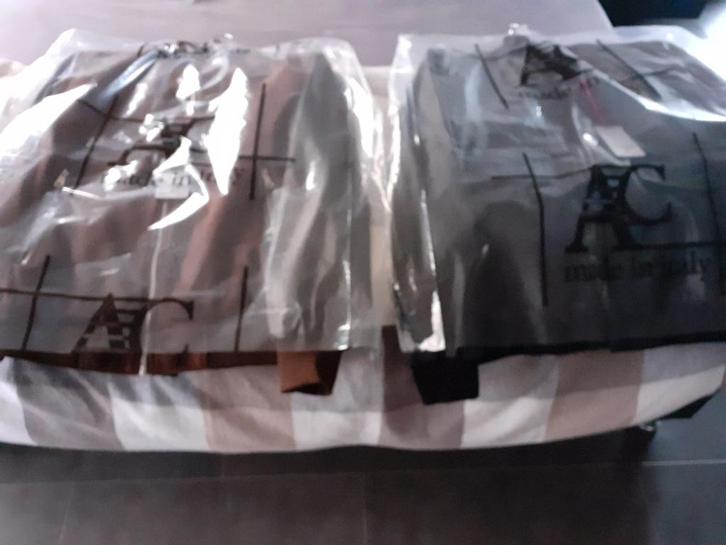 2 Vesten, topkwaliteit AC Made in Italy, Kleding | Heren, Jassen | Zomer, Nieuw, Maat 56/58 (XL), Zwart, Ophalen