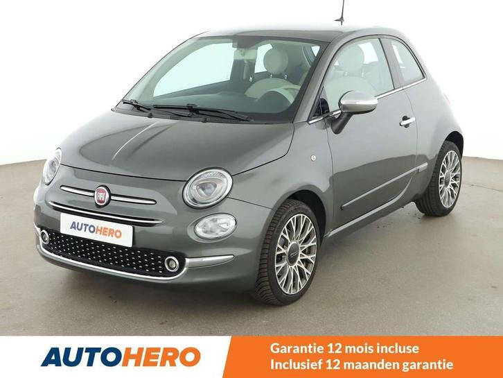 Fiat 500 1.2 Lounge (bj 2019), Auto's, Fiat, Te koop, ABS, Airbags, Airconditioning, Bluetooth, Boordcomputer, Centrale vergrendeling