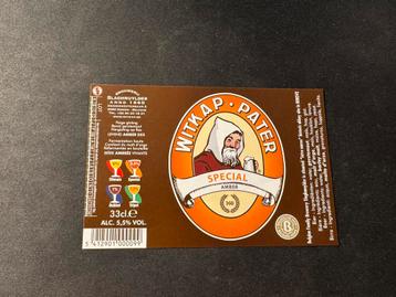 Bier etiket witkap pater special 160 beschikbaar voor biedingen