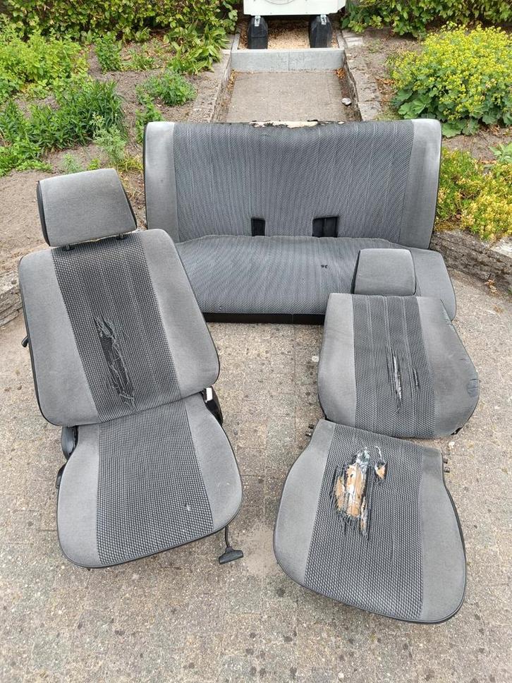 E30 interieur zilvergrijs 2 deurs, Auto-onderdelen, Interieur en Bekleding, BMW, Gebruikt, Ophalen