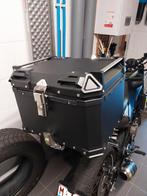 Aluminium topkoffer zwart 45L, Motoren, Ophalen