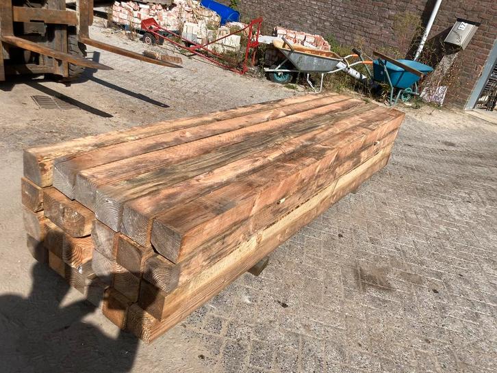 Douglas, isolatie, Doe-het-zelf en Bouw, Hout en Planken, Zo goed als nieuw, Balk, Overige houtsoorten, 300 cm of meer, 25 tot 50 mm