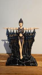 Vintage Art Deco beeld - Koningin Semiramis, Antiek en Kunst, Ophalen