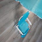 plooibare strandstoel tuinstoel met parasol en.opbergzakje, Kinderen en Baby's, Ophalen, Nieuw