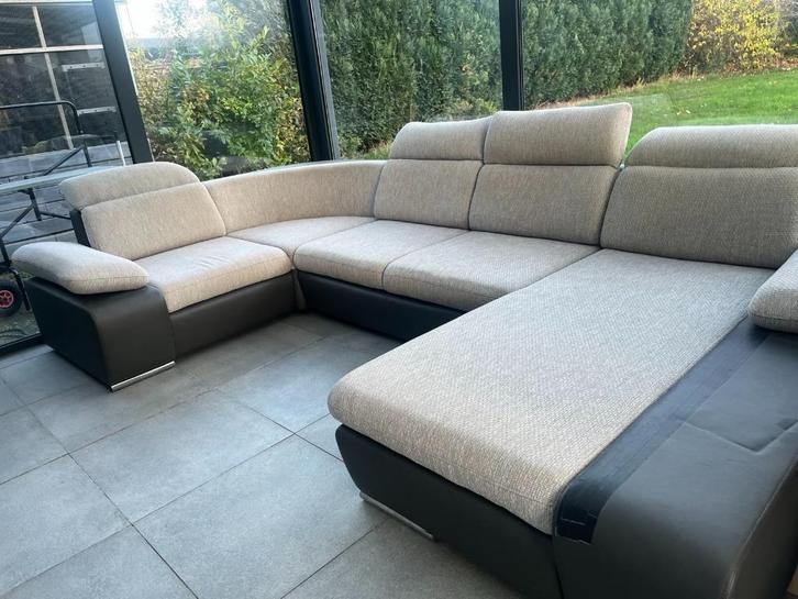 bank, Huis en Inrichting, Zetels | Zetels, Gebruikt, Hoekbank, Ophalen