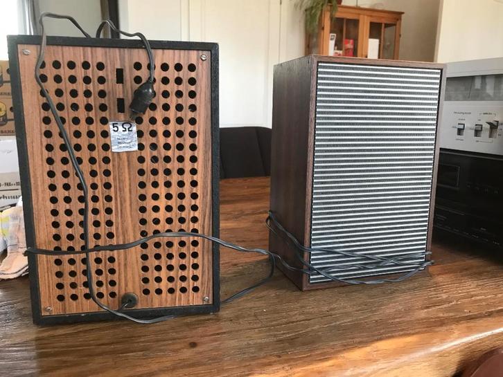 Paar luidsprekerboxen., Audio, Tv en Foto, Luidsprekerboxen, Gebruikt, Overige typen, Minder dan 60 watt, Overige merken, Ophalen