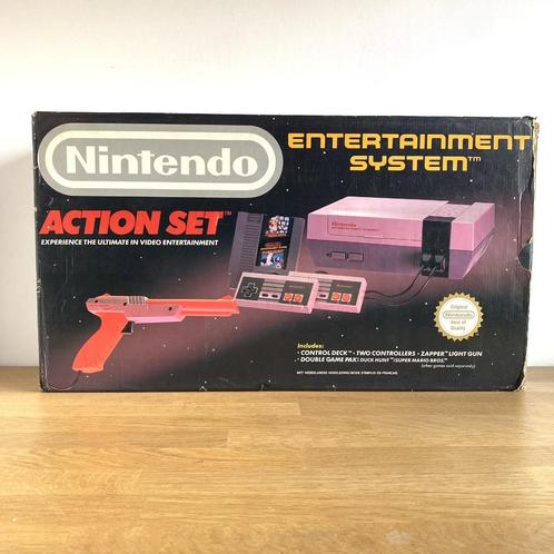 Console Nintendo NES Action Set, Games en Spelcomputers, Spelcomputers | Nintendo NES, Ophalen of Verzenden