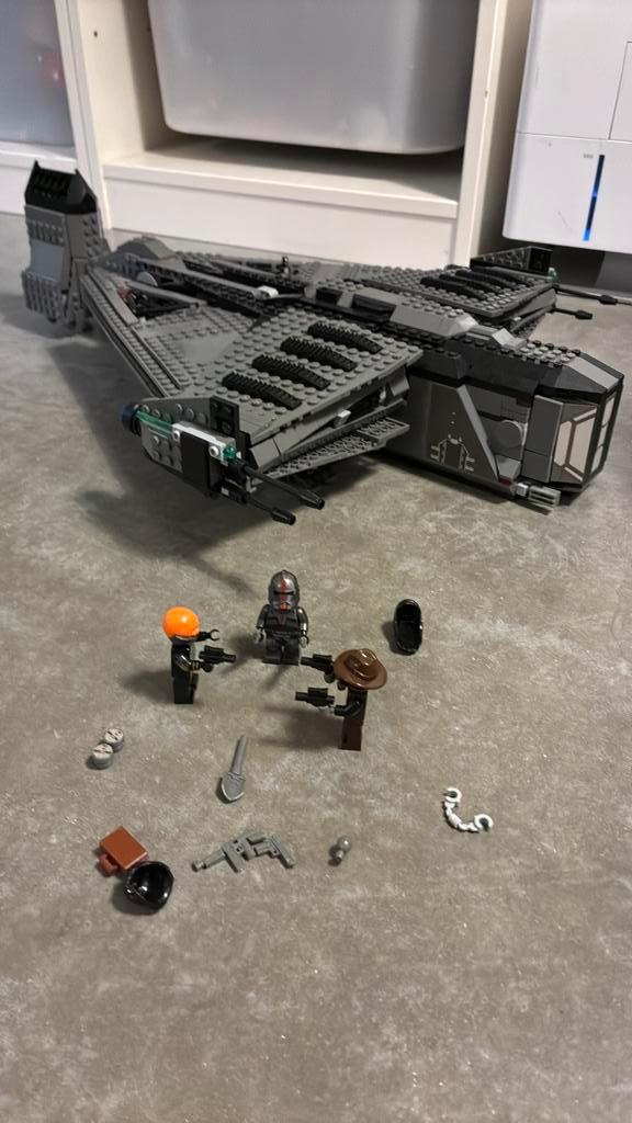 The justifier lego ruimteschip, Kinderen en Baby's, Speelgoed | Duplo en Lego, Zo goed als nieuw, Lego, Complete set, Verzenden