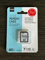 Hema SD memorycard 32 GB nieuw, Ophalen, Nieuw, SD, 32 GB