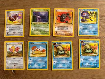 Pokemon Kaarten 1ste Editie in goede staat! beschikbaar voor biedingen