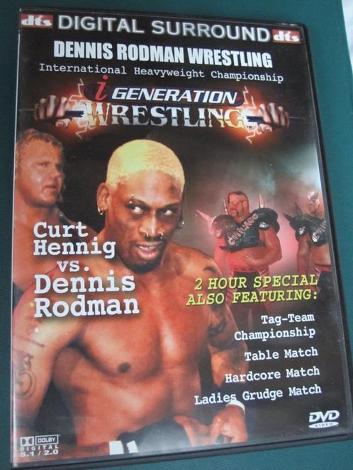 Dennis Rodman Wrestling (2000), Cd's en Dvd's, Dvd's | Actie, Zo goed als nieuw, Actie, Vanaf 12 jaar, Ophalen of Verzenden