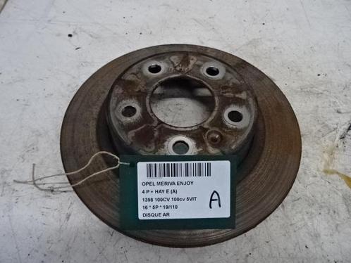 REMSCHIJF ACHTER Opel Meriva (01-2010/03-2017), Auto-onderdelen, Remmen en Aandrijving, Opel, Gebruikt