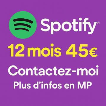Spotify  -abonnement beschikbaar voor biedingen