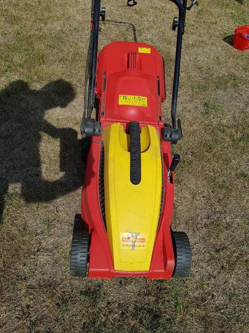 Grasmaaier (koopje), Tuin en Terras, Grasmaaiers, Gebruikt, Elektrische grasmaaier, 30 t/m 39 cm, Cirkelmaaier, Elektrische starter