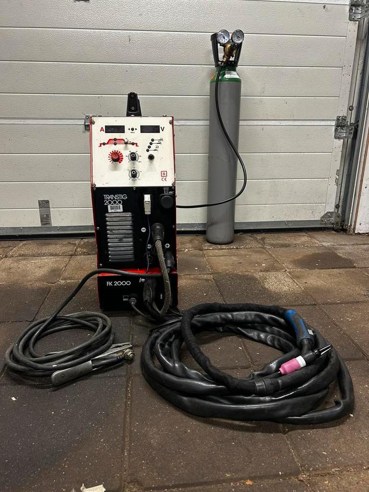 Fronius TIG lasapparaat, Doe-het-zelf en Bouw, Gereedschap | Lasapparaten, Gebruikt, Tig, 150 tot 250 ampère, Ophalen