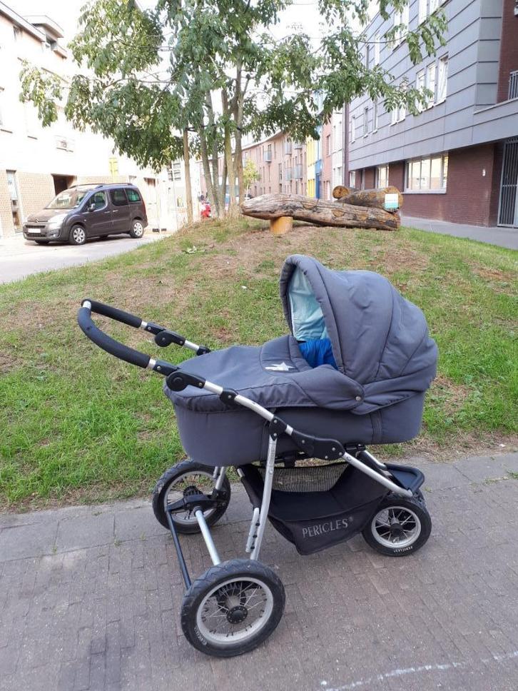 Complete kinderwagen Pericles, buggy en ligwieg + toebehoren, Kinderen en Baby's, Kinderwagens en Combinaties, Kinderwagen, Luchtbanden