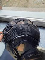 Airsoft helm dark camo, Ophalen