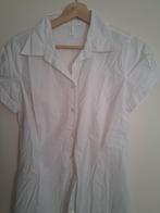 Bloesje wit maat medium, Kleding | Dames, Ophalen of Verzenden, Wit
