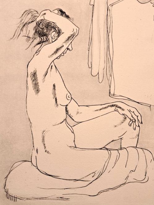 Twee zeer grote etsen Frans Lejeune 1879-1963 opruiming, Antiek en Kunst, Kunst | Etsen en Gravures, Ophalen of Verzenden