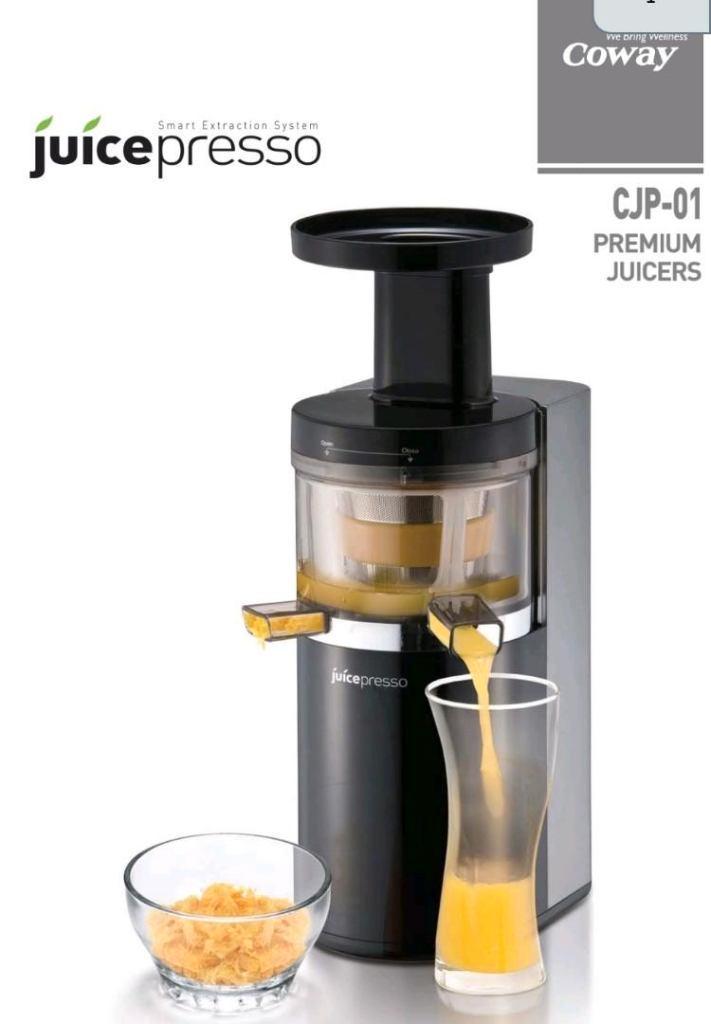 Professionele sapcentrifuge COWAY, Elektronische apparatuur, Juicers, Zo goed als nieuw, Slowjuicer, Elektrisch, Ophalen of Verzenden