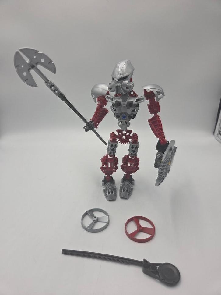 Lego Bionicle 8763 Toa Norik, Kinderen en Baby's, Speelgoed | Duplo en Lego, Zo goed als nieuw, Lego, Complete set, Ophalen of Verzenden