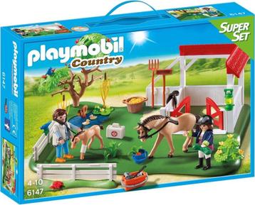 Playmobil - SuperSet Eerste Hulp in de stal 6147 beschikbaar voor biedingen