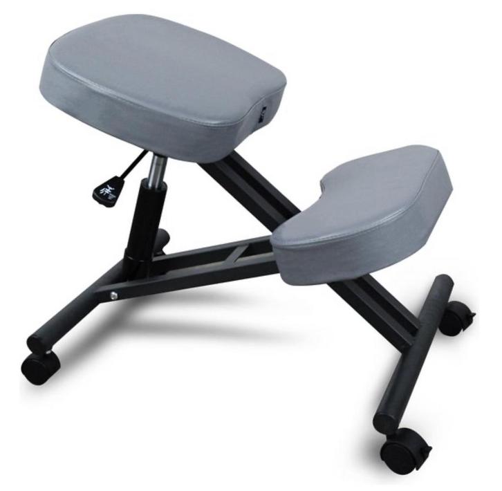 Nieuwe ergonomische kniestoel (zit nog in de verpakking), Huis en Inrichting, Bureaustoelen, Nieuw, Bureaustoel, Grijs, Ergonomisch