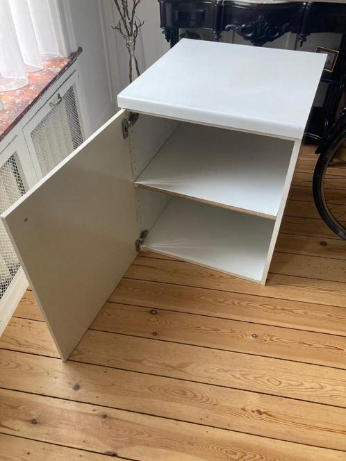 Bureaukast met verstelbare poten — 60 x 60,5 x 74 cm, Huis en Inrichting, Bureaus, Gebruikt, Bureau, In hoogte verstelbaar, Ophalen