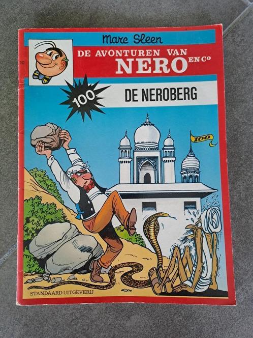 Stripverhaal met ingewerkte postzegel 'De Neroberg', Livres, BD, Utilisé, Une BD, Enlèvement ou Envoi