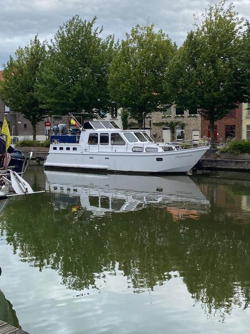 Motorjacht type Lasco Kruiser, Watersport en Boten, Motorboten en Motorjachten, Gebruikt, Staal, 12 meter of meer, Diesel, Binnenboordmotor