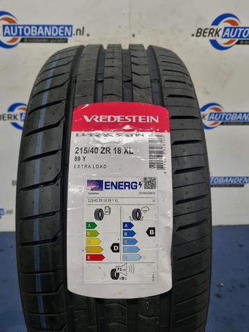 2x Vredestein Ultrac Satin XL (NIEUW) 215/40 ZR18 89Y 215/40 beschikbaar voor biedingen