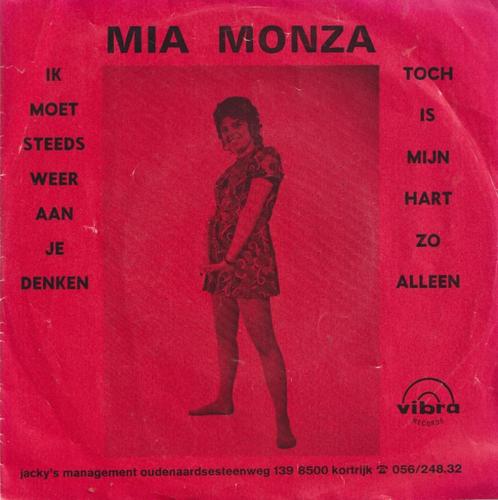 Mia Monza – Ik moet steeds weer aan je denken - Single, Cd's en Dvd's, Vinyl Singles, Gebruikt, Single, Nederlandstalig, 7 inch