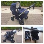 Bugaboo Donkey II mono complete + Turtle by Nuna & Isofix, Kinderen en Baby's, Kinderwagens en Combinaties, Gebruikt, Bugaboo