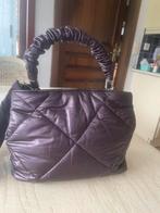 Sac à main de couleur aubergine., Zo goed als nieuw, Paars, Handtas