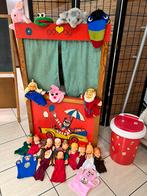 Handpoppen poppenkast, Ophalen, Gebruikt
