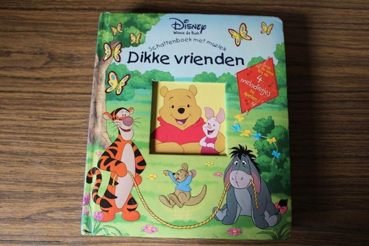 Disney Winnie de Poeh schattenboek met muziek Dikke vrienden, Verzamelen, Disney, Gebruikt, Overige typen, Winnie de Poeh of vrienden
