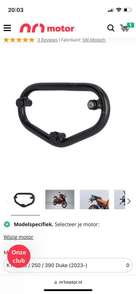 Sw-motech slc houder, Motoren, Accessoires | Koffers en Tassen, Zo goed als nieuw, Ophalen