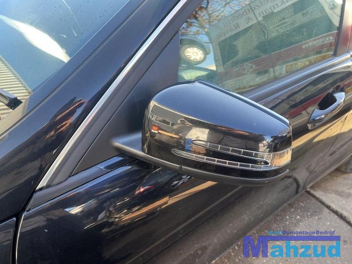 MERCEDES C KLASSE W204 ZWART 197 links spiegel 2007-2011, Auto-onderdelen, Spiegels, Mercedes-Benz, Gebruikt, Ophalen of Verzenden