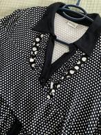 Dames bloes met dots Mayerline maat L, Maat 38/40 (M), Mayerline, Blauw, Ophalen of Verzenden