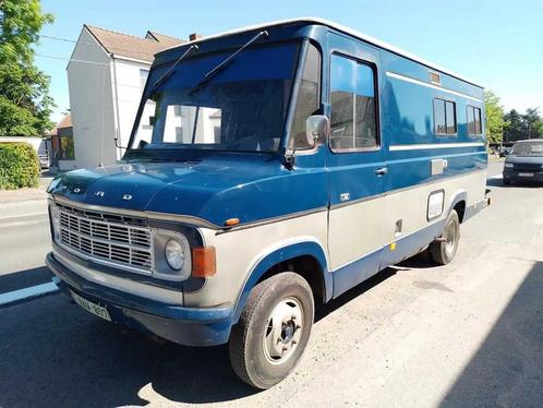 Ford A-Serie mobilhome 1977, Auto's, Ford, Bedrijf, Overige modellen, Overige brandstoffen, Overige carrosserie, Handgeschakeld