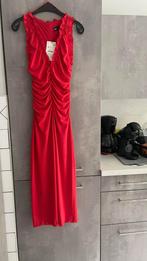 ROBE sexy élégante rouge ZARA neuve L, Enlèvement ou Envoi, Zara, Sous le genou, Neuf